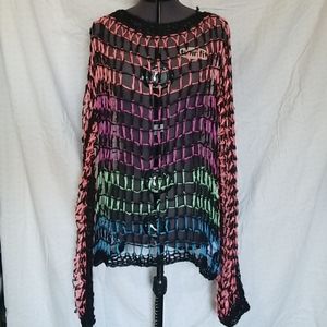 Current Mood Rainbow Knit Tunic